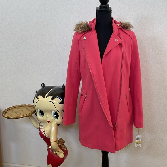 INC International Women’s Coat Size M NWT - Picture 8 of 9